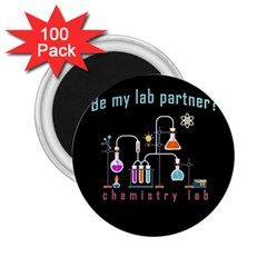 Chemistry Lab 2 25  Magnets (100 Pack)  by Valentinaart