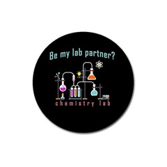 Chemistry Lab Magnet 3  (round) by Valentinaart