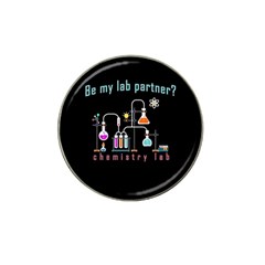 Chemistry Lab Hat Clip Ball Marker by Valentinaart