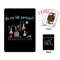 Chemistry Lab Playing Card by Valentinaart