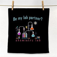 Chemistry Lab Face Towel by Valentinaart