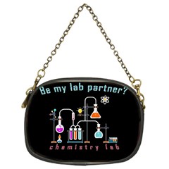 Chemistry Lab Chain Purses (two Sides)  by Valentinaart