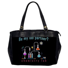 Chemistry Lab Office Handbags by Valentinaart