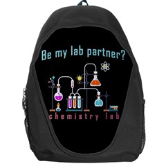 Chemistry Lab Backpack Bag by Valentinaart