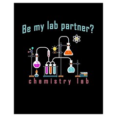 Chemistry Lab Drawstring Bag (small) by Valentinaart