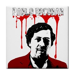 Pablo Escobar  Tile Coasters by Valentinaart