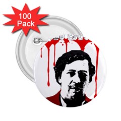 Pablo Escobar  2 25  Buttons (100 Pack)  by Valentinaart