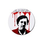 Pablo Escobar  Rubber Coaster (Round)  Front