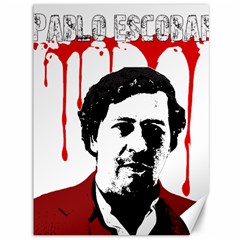 Pablo Escobar  Canvas 36  X 48   by Valentinaart