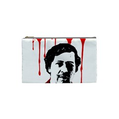 Pablo Escobar  Cosmetic Bag (small)  by Valentinaart