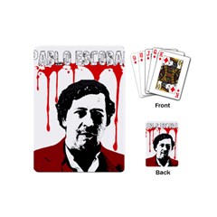 Pablo Escobar  Playing Cards (mini)  by Valentinaart