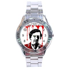 Pablo Escobar  Stainless Steel Analogue Watch by Valentinaart