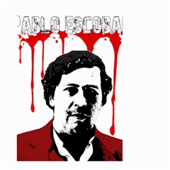 Pablo Escobar  Small Garden Flag (two Sides) by Valentinaart