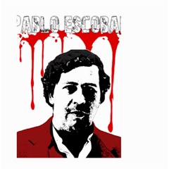 Pablo Escobar  Large Garden Flag (two Sides) by Valentinaart