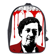 Pablo Escobar  School Bags (xl)  by Valentinaart