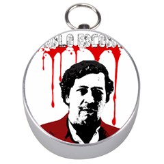 Pablo Escobar  Silver Compasses by Valentinaart