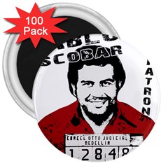 Pablo Escobar  3  Magnets (100 Pack) by Valentinaart