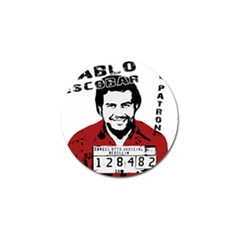 Pablo Escobar  Golf Ball Marker (4 Pack) by Valentinaart