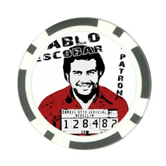 Pablo Escobar  Poker Chip Card Guard by Valentinaart