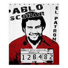 Pablo Escobar  Shower Curtain 60  X 72  (medium)  by Valentinaart