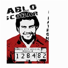 Pablo Escobar  Large Garden Flag (two Sides) by Valentinaart