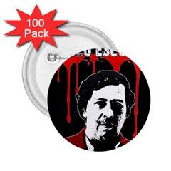 Pablo Escobar  2 25  Buttons (100 Pack)  by Valentinaart