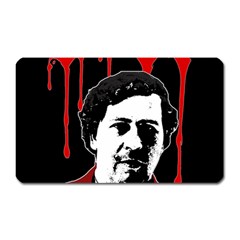 Pablo Escobar  Magnet (rectangular) by Valentinaart