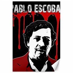 Pablo Escobar  Canvas 20  X 30   by Valentinaart