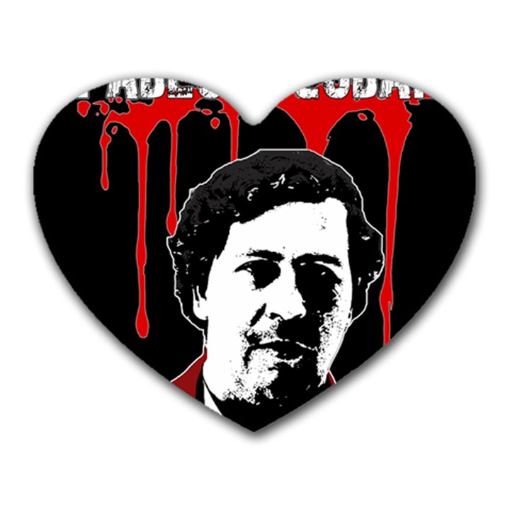 Pablo Escobar  Heart Mousepads