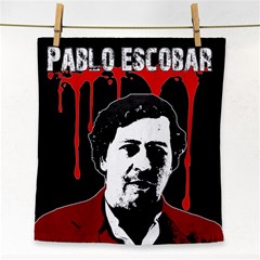 Pablo Escobar  Face Towel by Valentinaart