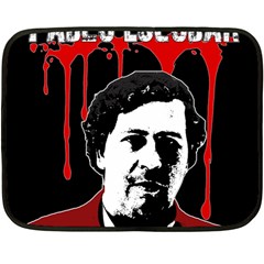 Pablo Escobar  Fleece Blanket (mini) by Valentinaart