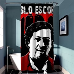 Pablo Escobar  Shower Curtain 36  X 72  (stall)  by Valentinaart