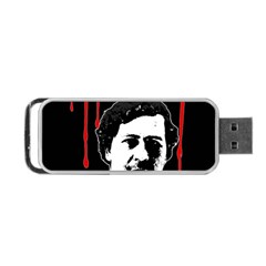 Pablo Escobar  Portable Usb Flash (one Side) by Valentinaart