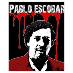 Pablo Escobar  Drawstring Bag (small) by Valentinaart