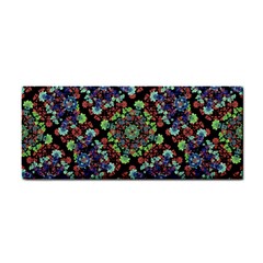 Colorful Floral Collage Pattern Cosmetic Storage Cases by dflcprints