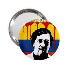 Pablo Escobar 2 25  Handbag Mirrors by Valentinaart