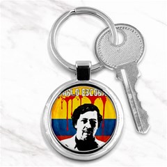 Pablo Escobar Key Chains (round)  by Valentinaart