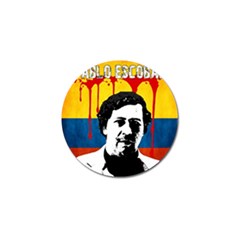 Pablo Escobar Golf Ball Marker by Valentinaart