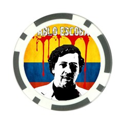 Pablo Escobar Poker Chip Card Guard (10 Pack) by Valentinaart