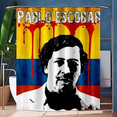 Pablo Escobar Shower Curtain 60  X 72  (medium)  by Valentinaart