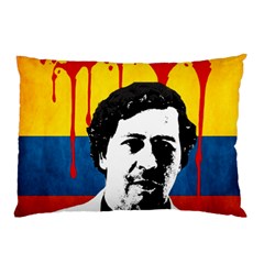 Pablo Escobar Pillow Case (two Sides) by Valentinaart