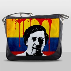 Pablo Escobar Messenger Bags by Valentinaart