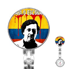 Pablo Escobar Stainless Steel Nurses Watch by Valentinaart