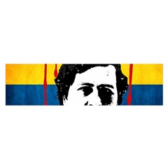 Pablo Escobar Satin Scarf (oblong) by Valentinaart