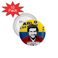 Pablo Escobar 1 75  Buttons (10 Pack) by Valentinaart