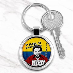 Pablo Escobar Key Chains (round)  by Valentinaart