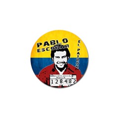 Pablo Escobar Golf Ball Marker by Valentinaart