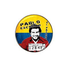 Pablo Escobar Hat Clip Ball Marker by Valentinaart