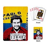 Pablo Escobar Playing Card Back