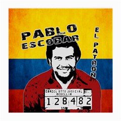 Pablo Escobar Medium Glasses Cloth by Valentinaart